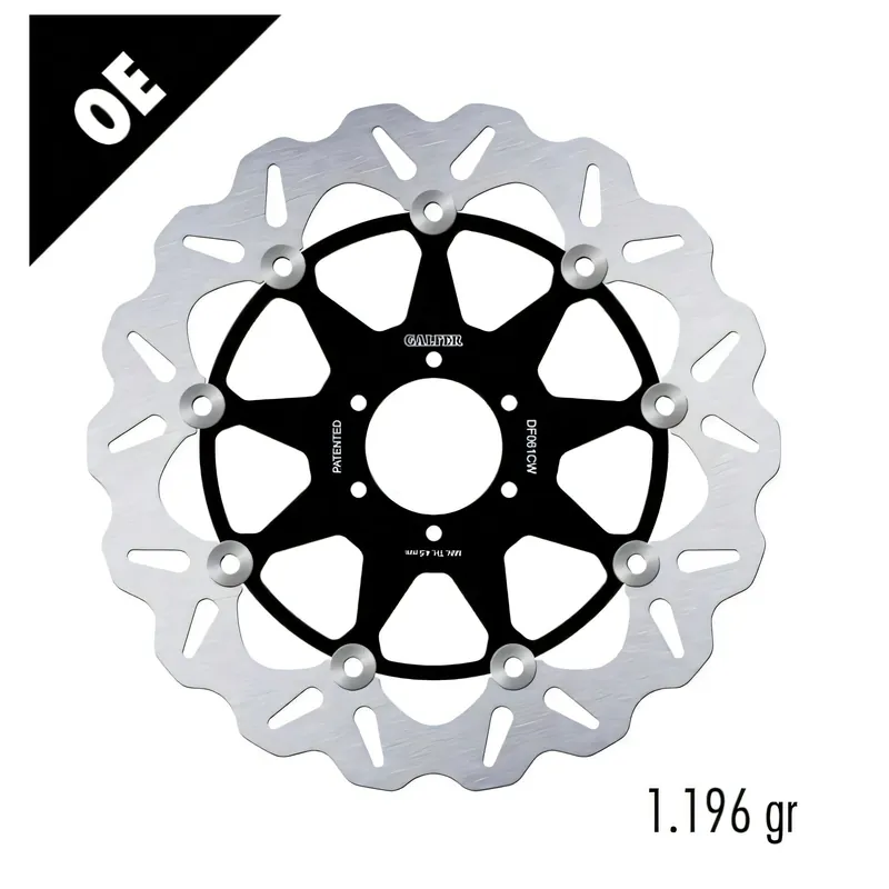 Bremsscheibe Set Galfer 2x DF061CW WAVE® mit ECE R90 Zulassung, schwimmend vorne 296x5mm für Honda CB F Hornet 600 ccm Bj. 2000 - 2006 Schneller Versand
