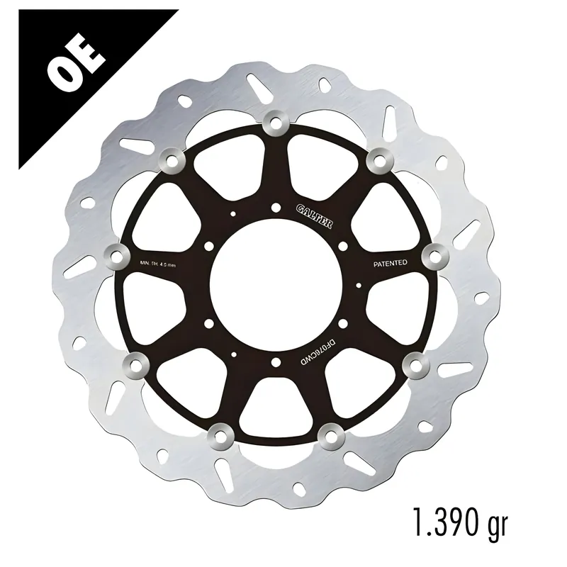 Bremsscheibe Galfer DF076CWD WAVE® mit ECE R90 Zulassung, schwimmend vorne 320x5mm für Honda CBR RR Fireblade SP 1000 ccm Bj. 2008 - 2025 Expressversand