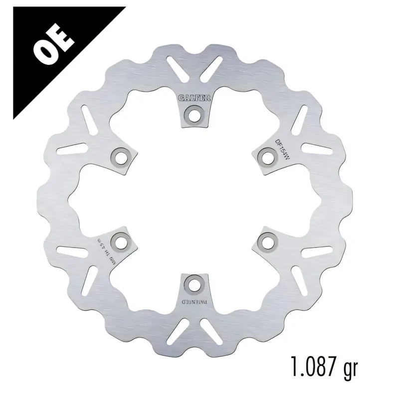 Bremsscheibe Galfer DF154W WAVE® mit ECE R90 Zulassung, starr vorne 280x5mm für Kawasaki ER-5 500 / 600 ccm Bj. 1986 - 2006 Jetzt Bestellen