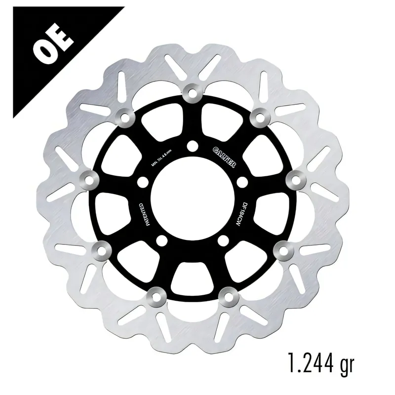 Direktkauf Bremsscheibe Galfer DF184CW WAVE® mit ECE R90 Zulassung, schwimmend vorne 300x5mm (2 benötigt) für Kawasaki KLZ Versys Z SX KLE R SE EN S Vulcan 600 - 1000 ccm Bj. 2004 - 2020
