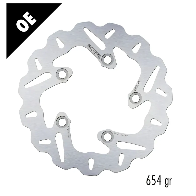 Top-Preis Bremsscheibe Galfer DF360W WAVE® mit ECE R90 Zulassung, starr hinten 210x5mm für Suzuki AN Burgman 250 ccm Bj. 2007