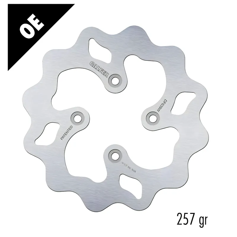 Top-Angebot Bremsscheibe Galfer DF639W WAVE® mit ECE R90 Zulassung, starr hinten 160x3mm für KTM SX 65 ccm Bj. 1999 - 2003