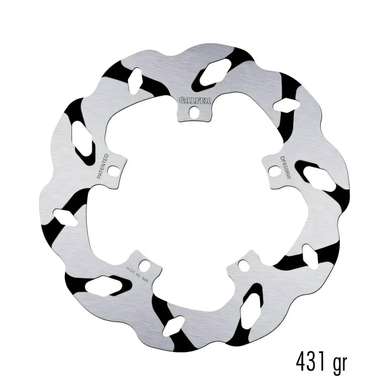 Neu Im Sortiment Bremsscheibe Galfer DF650RW WAVE® Racing Grooved mit ECE R90 Zulassung, starr vorne 200x4mm für Malaguti Centro SL, Vespa LX 3V 1 S Piaggio Hexagon GTX 2 ET4 LXV Fly ET2 injection
