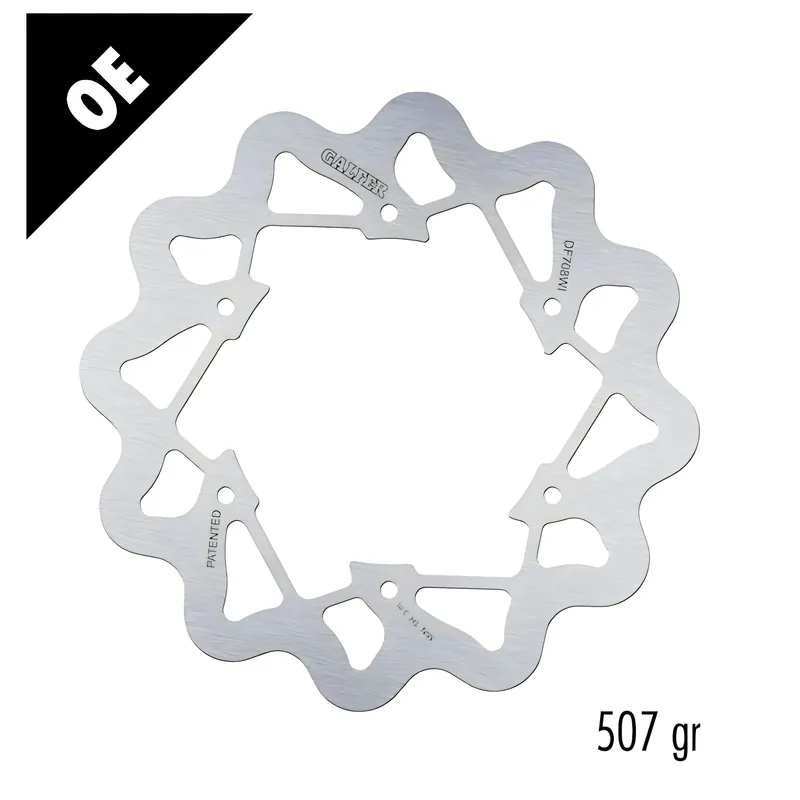 Schneller Versand Bremsscheibe Galfer DF708WI WAVE® mit ECE R90 Zulassung, starr vorne 240x3,5mm für Derbi Senda DRD SM X-Treme Ltd Edition Racing Racer X-Race R L 50 ccm