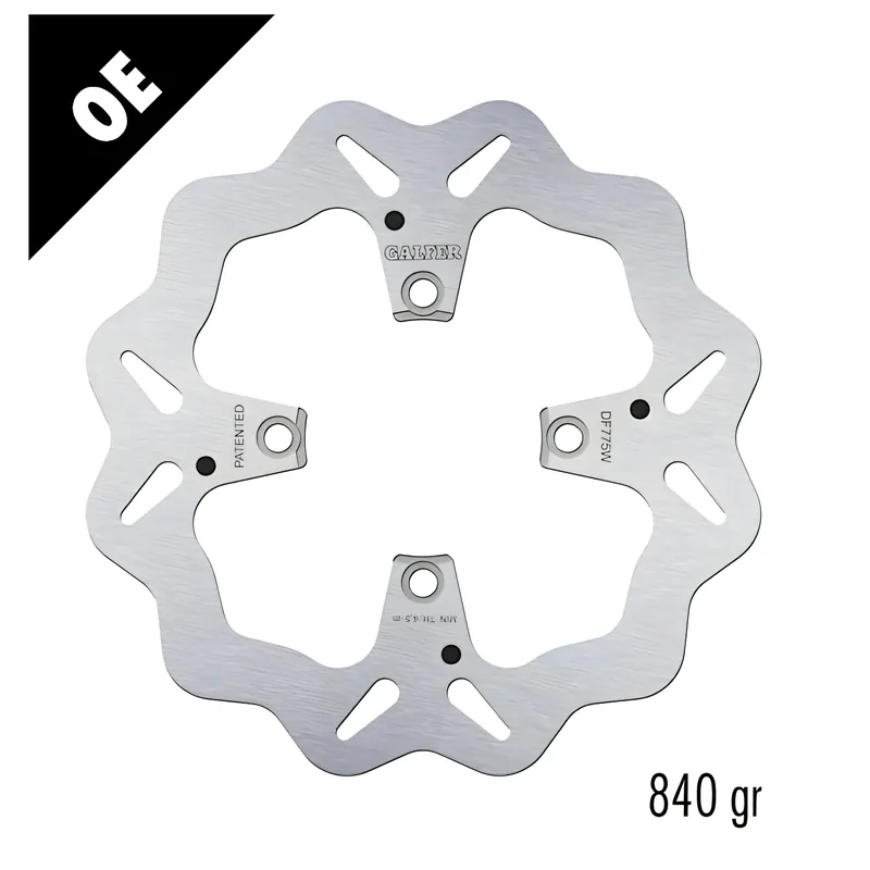 Bremsscheibe Galfer DF775W WAVE® mit ECE R90 Zulassung, starr hinten 245x5mm für Ducati R S Streetfighter ABS Panigale V4 Speciale SP Supersport 937 - 1198 ccm Bj. 2007 - 2023 Preis Gesenkt