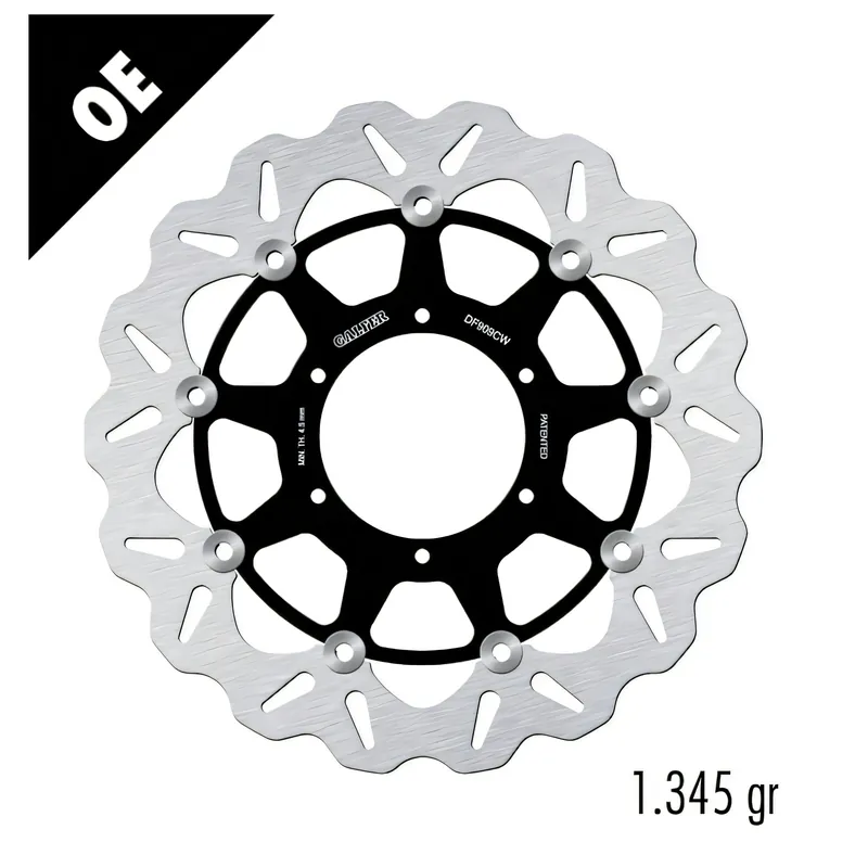 Wochenendangebot Bremsscheibe Set Galfer 2x DF909CW WAVE® mit ECE R90 Zulassung, schwimmend vorne 310x5mm für Honda ST Pan-European 1300 ccm Bj. 2001 - 2017