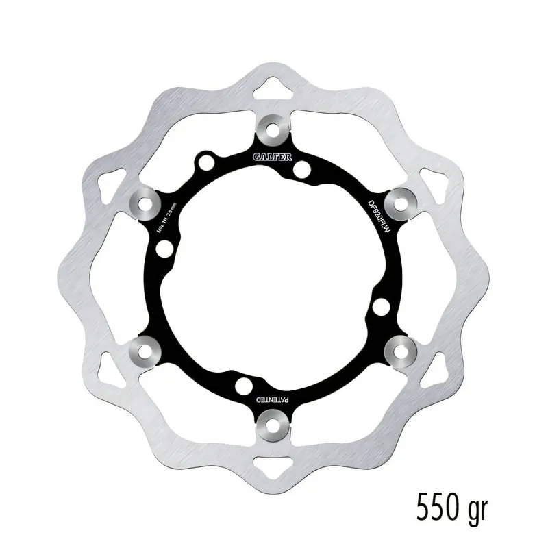 Geprüft Bremsscheibe Galfer DF920FLW WAVE® mit ECE R90 Zulassung, schwimmend vorne 260x3mm für Sherco SE Factory RS 2.5 i R Sixdays 3.0 SEF 4.5 125 - 500 ccm Bj. 2014 - 2025