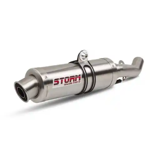 Auspuff Storm 2x BOLT-ON GP Edelstahl mit ABE für KTM LC8 Adventure R / S 950 / 990 ccm Bj. 2003 - 2012 Günstig