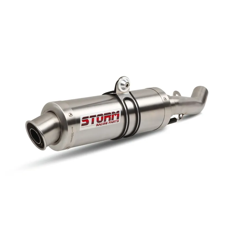 Auspuff Storm 2x BOLT-ON GP Edelstahl mit ABE für KTM Supermoto / R T LC8 Adventure S 950 / 990 ccm Bj. 2005 - 2012 Must-Have