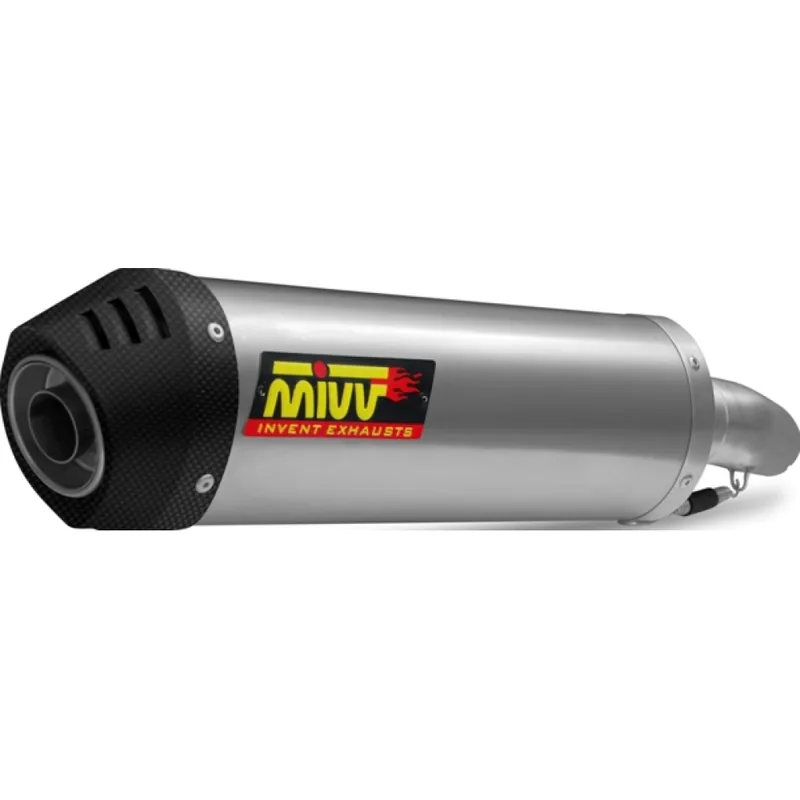 Top-Preis Auspuffanlage Mivv SLIP-ON Titan mit Carbon Kappe Oval Sport für BMW R GS Adventure 1150 ccm Bj. 1999 - 2005