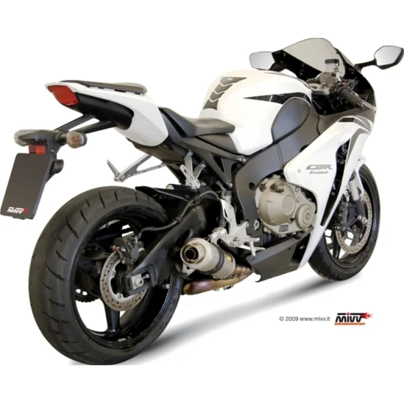 Neu Im Sortiment Auspuffanlage Mivv SLIP-ON Titan GP Sport für Honda CBR RR Fireblade 1000 ccm Bj. 2008 - 2013