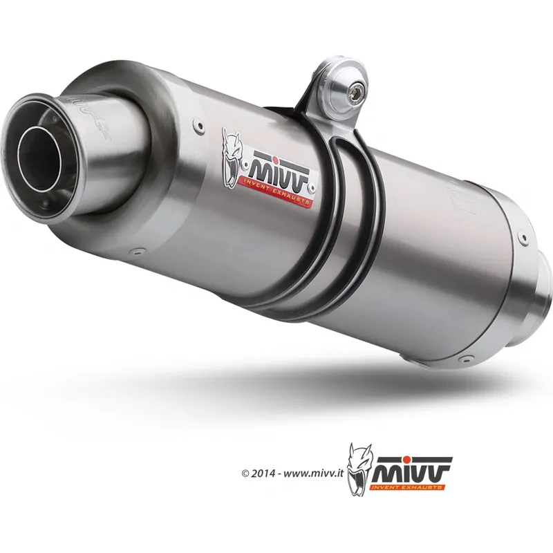 Expressversand Auspuffanlage Mivv SLIP-ON Titan GP Sport für Kawasaki Z 800 ccm Bj. 2013 - 2016