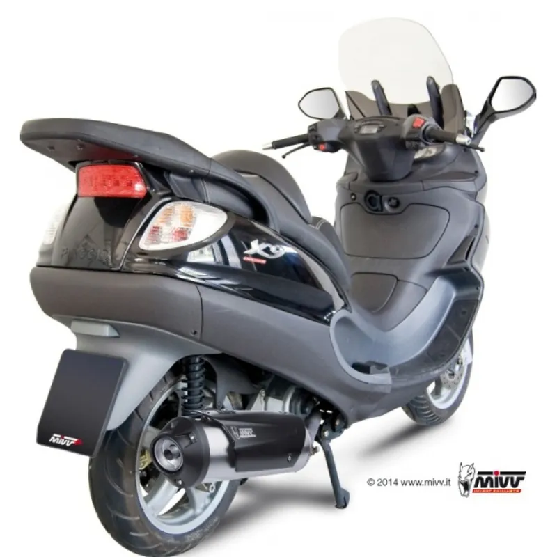 Beliebt Auspuffanlage Mivv Komplettanlage 1x1 Edelstahl Urban für Piaggio X9 Evolution 250 ccm