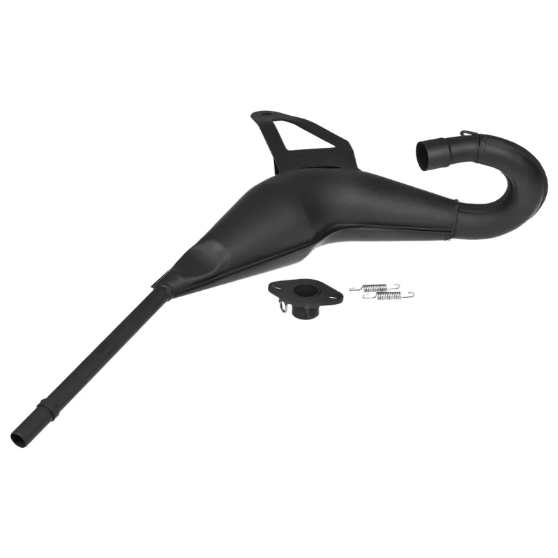 Rabatt Resonanzauspuff Giannelli ENDURO IRON Vorschalldämpfer Resonanzkörper ohne ABE Stahl schwarz für Yamaha DT 80 R H2O 2T Bj. 1985 - 1992