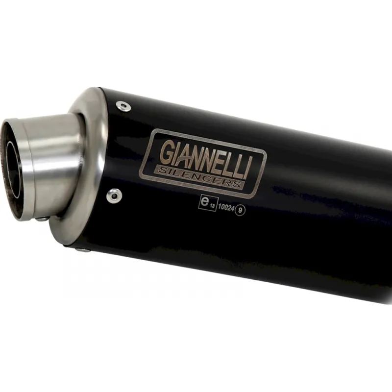 Auspuff Endschalldämpfer Giannelli X-Pro Racing Edelstahl Black mit ABE für Honda Kracherpreis