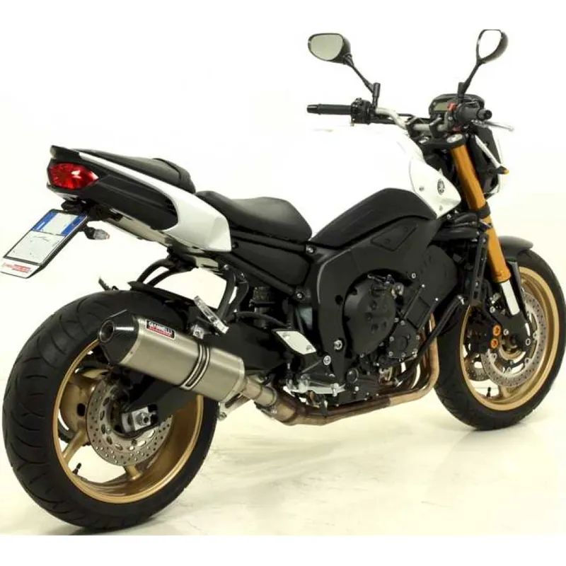 Sonderangebot Auspuffanlage Giannelli Ipersport Slip On Titan mit Carbonendkappe mit ABE für Yamaha