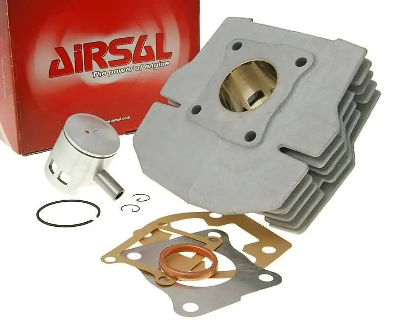 Zylinderkit Airsal SPORT AC 65,7ccm 45mm Aluminium für Honda MB 50 / MT 50 / MTX 50 / NSR 50 Top-Preis