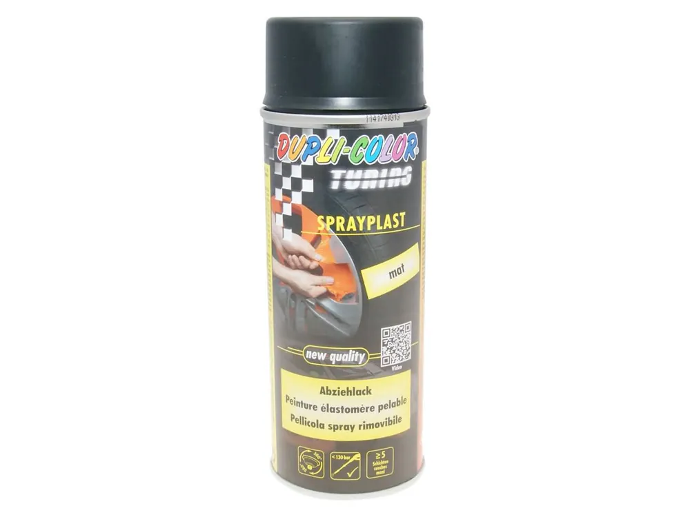 Preisknaller Abziehlack Dupli-Color Sprayplast schwarz matt 400ml