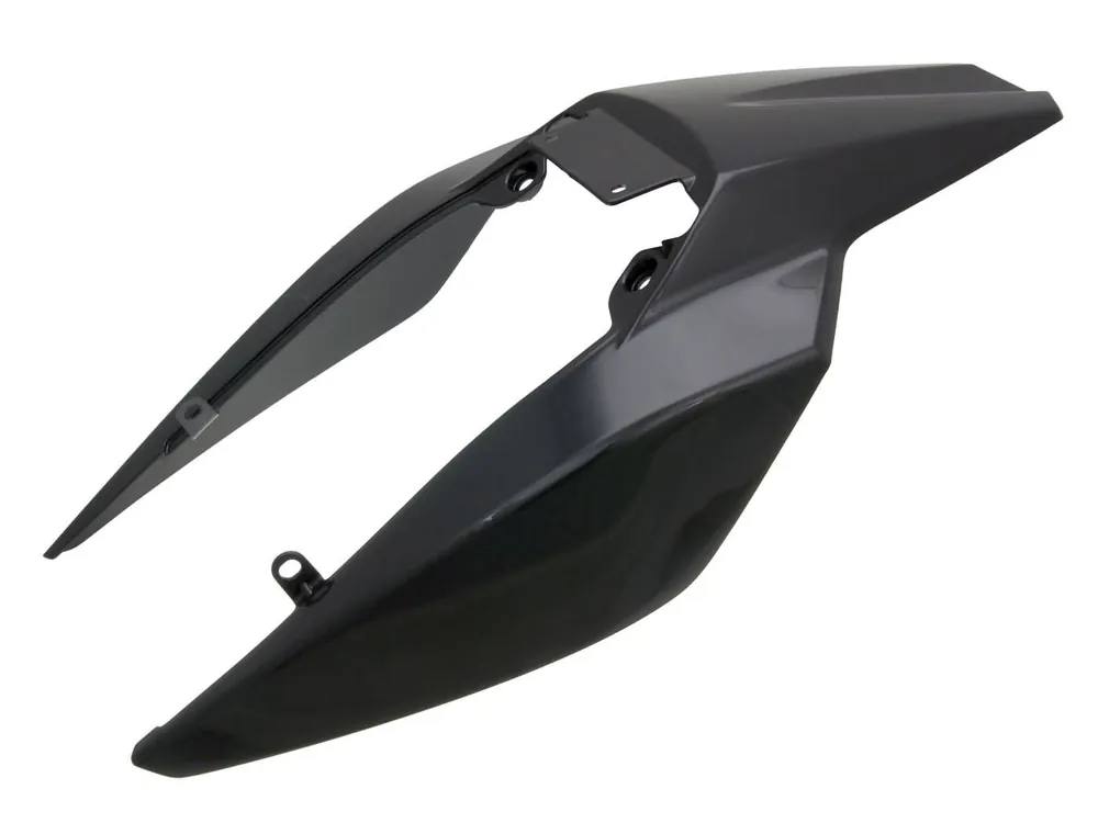 Heckverkleidung OEM schwarz für Derbi Senda 2011-, Gilera RCR, SMT 2011- Heißes Angebot