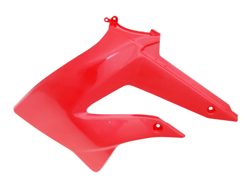 Echt Tankverkleidung links OEM rot für Derbi Senda 2011-, Gilera RCR, SMT 2011-