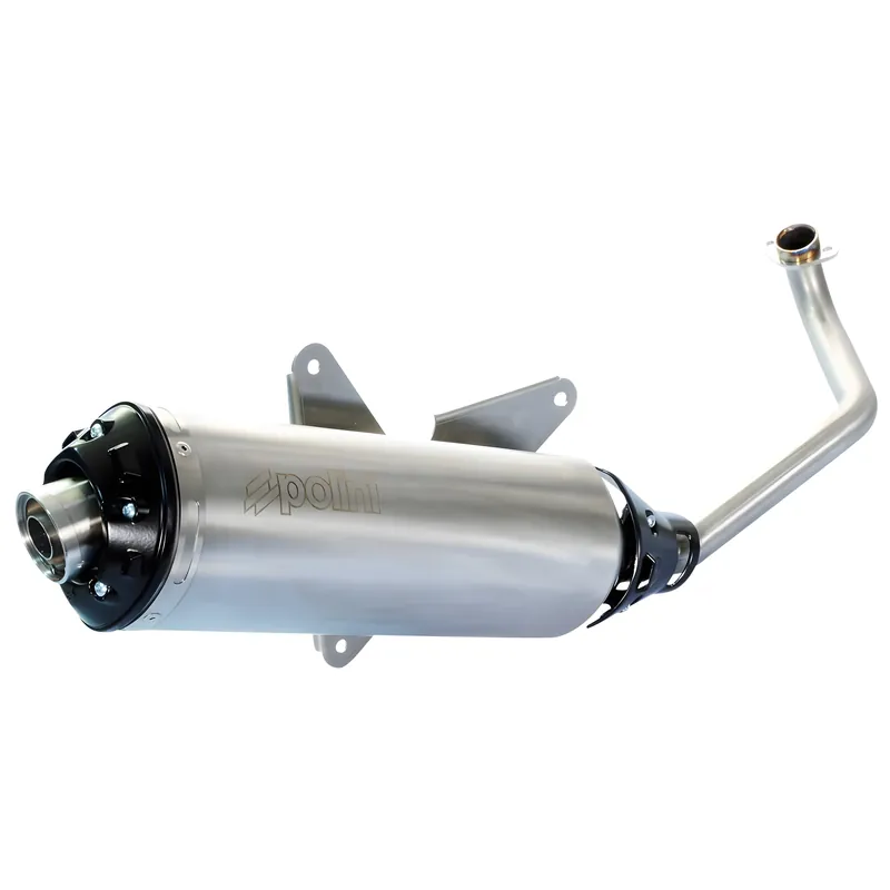 Auspuffanlage Polini mit Zulassung für Gilera Runner VXR 200 4T 06-07 Kracherpreis