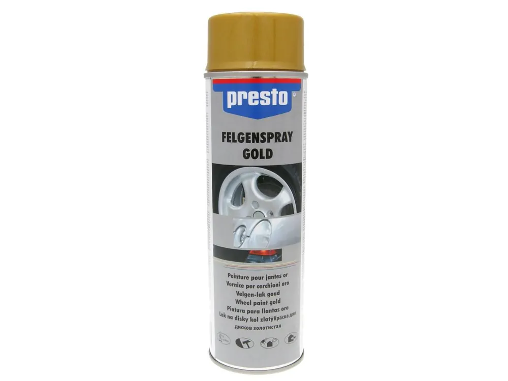 Felgenspray Presto gold 500ml Billig