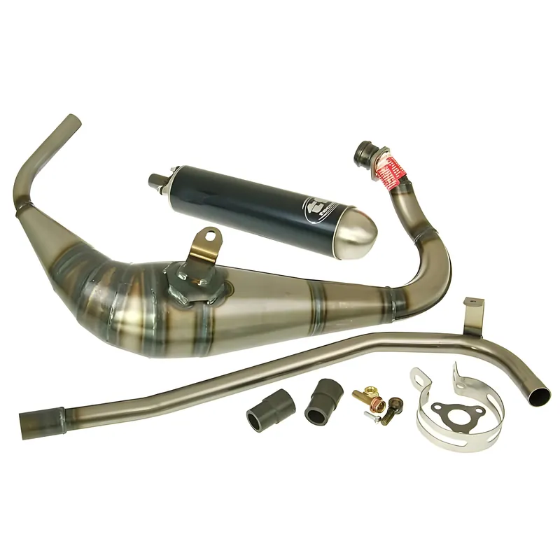 Auspuff Tecnigas E-Box mit Zulassung für Derbi GPR50 -2009, Aprilia RS50 -2010 (D50B0) Neue Kollektion