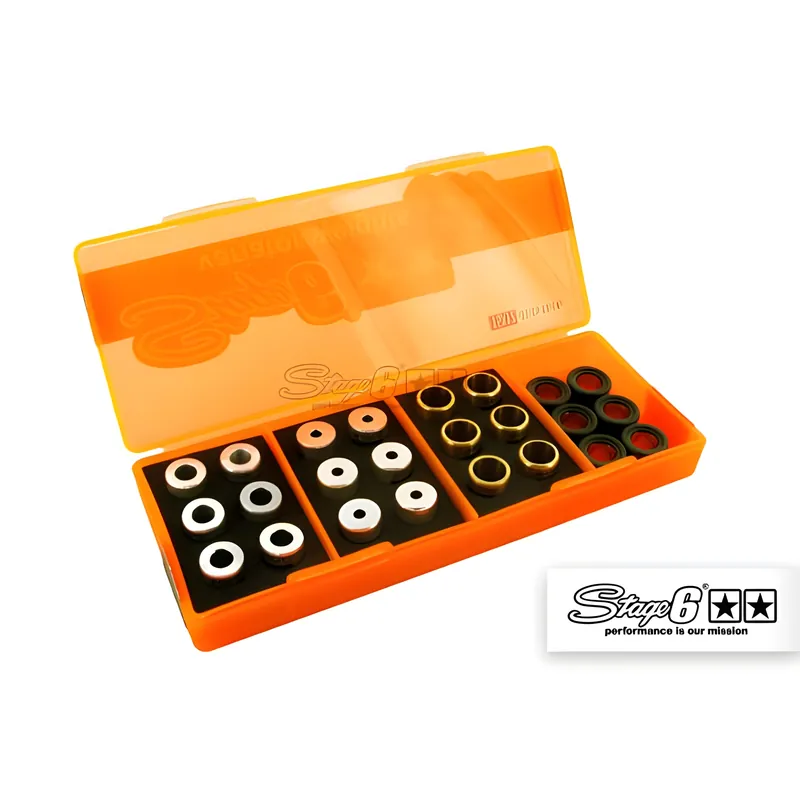 Abstimmset Variomatik 15 x 12mm Stage6 - 5.0gr - 5,5gr - 6,0gr - 6,5gr Preisreduziert