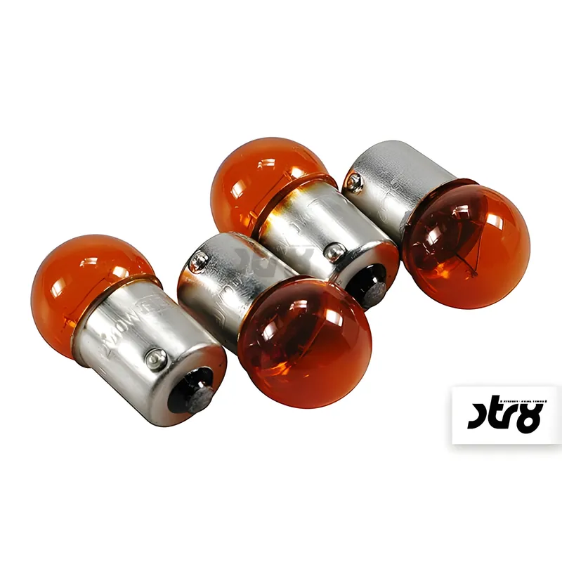 Blinkerbirnenset STR8 12V 10W BA15S 4 Stück orange mit Straßenzulassung Rabatt