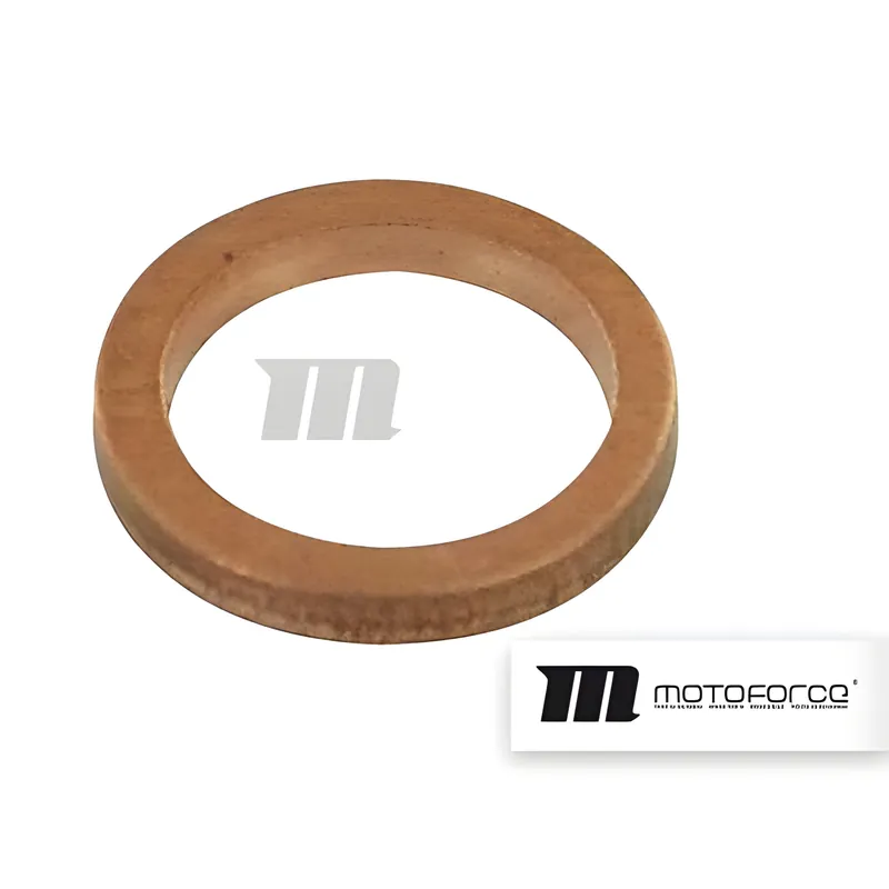 Billig Dichtring für Hohlschraube Motoforce d=10.5x14x2mm / Kupfer