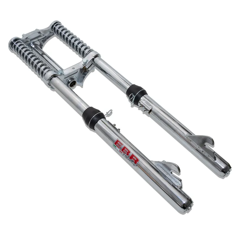 Direkt Vom Hersteller Sport Gabel EBR - Telegabel - Federgabel chrom für Piaggio Ciao PX M7E3T Typ C24 Mix P SC M7E2T A M7E1T L S M9E1T 50 ccm