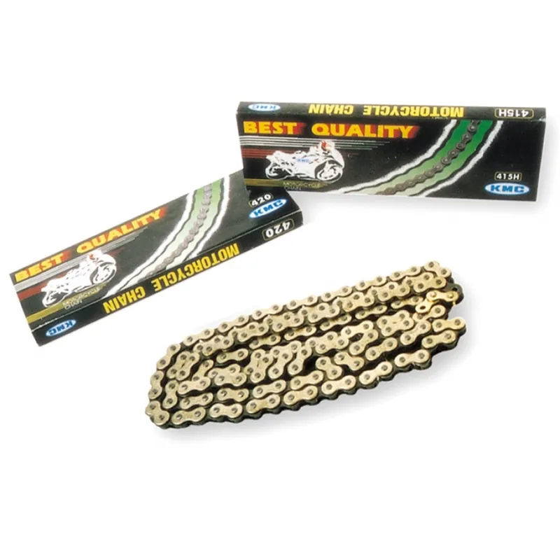 Kette KMC 428 / 130 Clipschloss gold / schwarz Expressversand