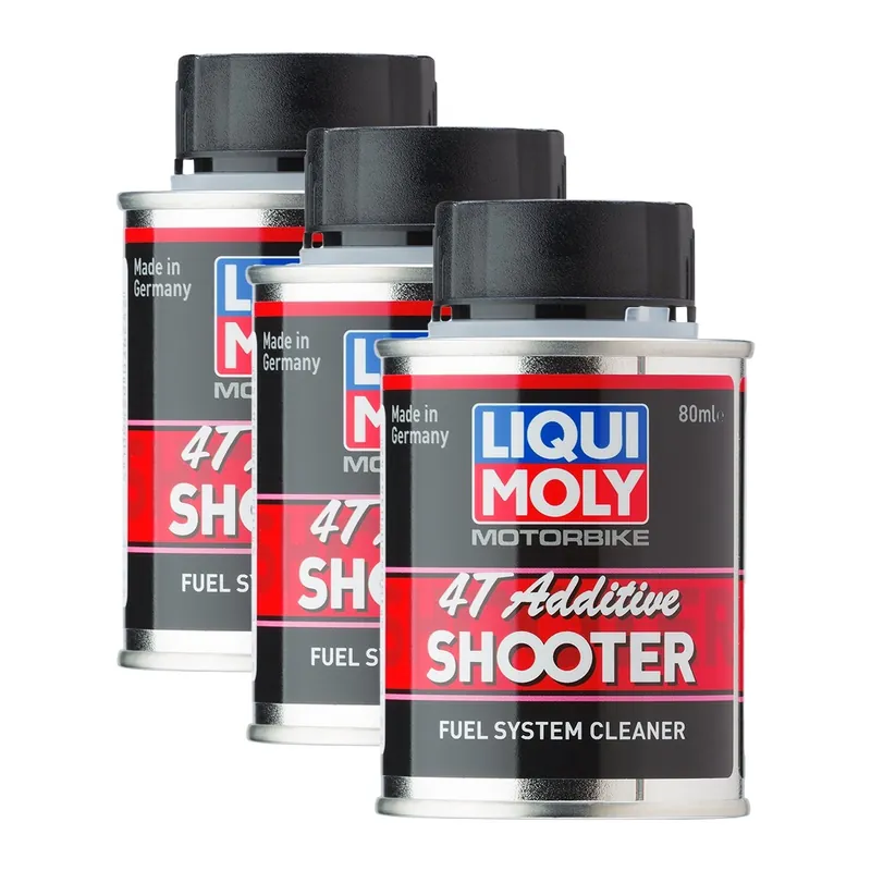 Neu Im Sortiment 3x Liqui Moly 3824 Motorbike 4T Motorrad Shooter Benzin Additiv Schutz 80ml