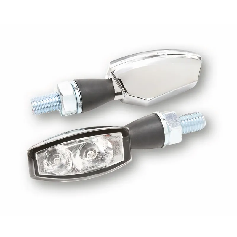 Blinker Highsider Blaze Rücklicht Bremslicht LED chrom Wochenendangebot