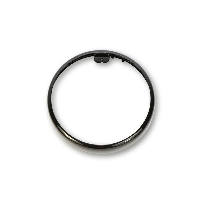 Sonderangebot SHIN YO Lampenring für 7 Zoll Scheinwerfer RENO, schwarz glänzend