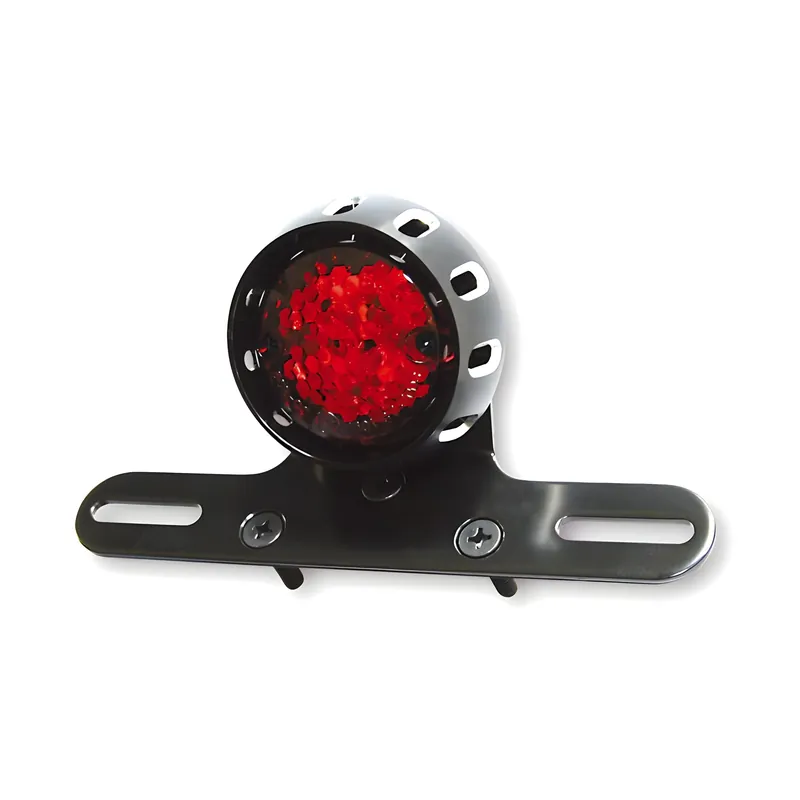 SHIN YO LED-Rücklicht MILES, schwarzes Gehäuse, rotes Glas Rabatt