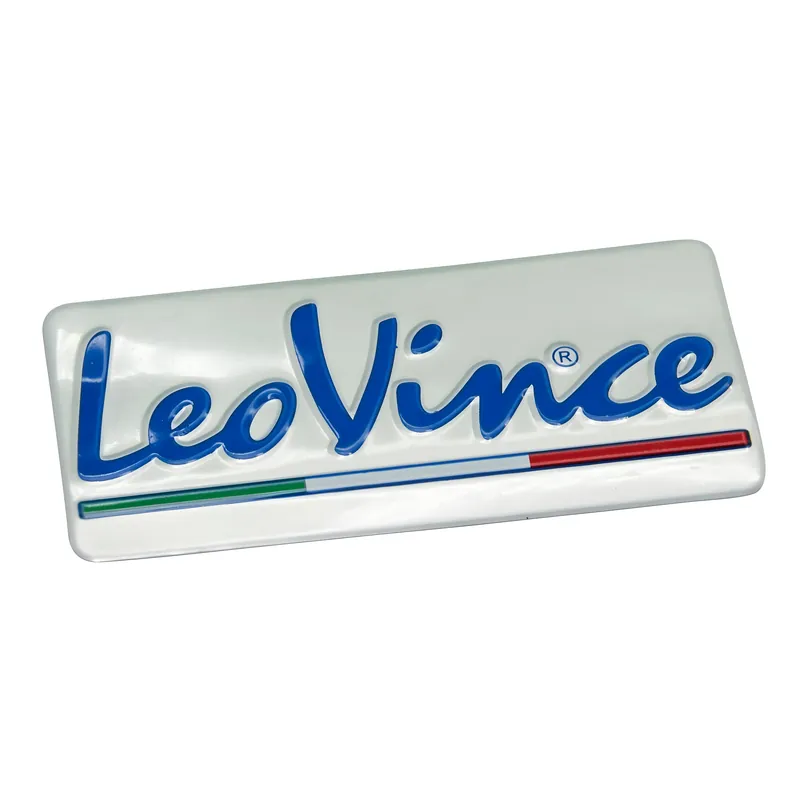 Heißes Angebot Plakette / Emblem LeoVince Auspuff-Ersatzteil Aufkleber, hitzebeständig