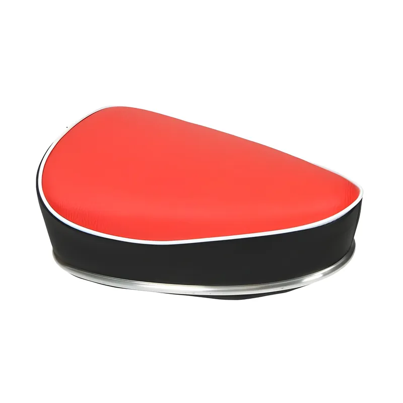 Sattel Condor rot/schwarz für Puch Begrenztes Angebot