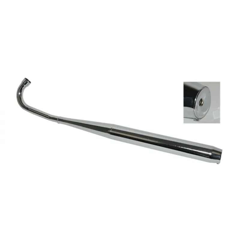 Sonderaktion Auspuff kpl. leise für Zündapp 36/32mm chrom