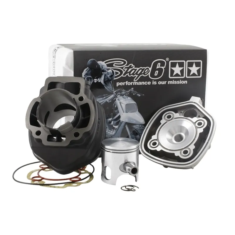 Zylinderkit Stage6 STREETRACE 70ccm, Guss, d=47mm für Piaggio LC Geprüft