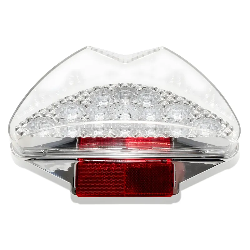 Rücklicht MXT LED Japan-Style mit Kennzeichenbeleuchtung für MBK Nitro / Yamaha Aerox / Italjet Dragster / CPI Hussar Preis Gesenkt