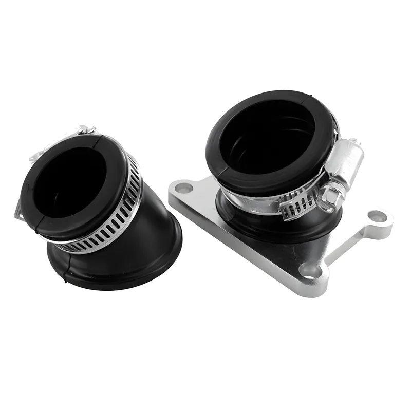 Ansaugstutzen Motoforce RACING, inkl. 2 Adapter (Anschlussweite 24mm + 32mm) für Derbi Senda Top-Preis