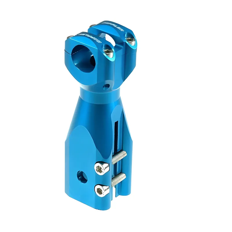 Sale Lenkerklemme Doppler für Peugeot Speedfight, blau eloxiert