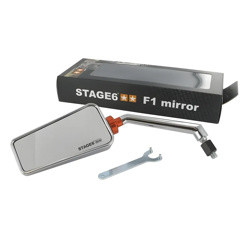 Super-Preis Spiegel Stage6 F1, links, M8, chrom