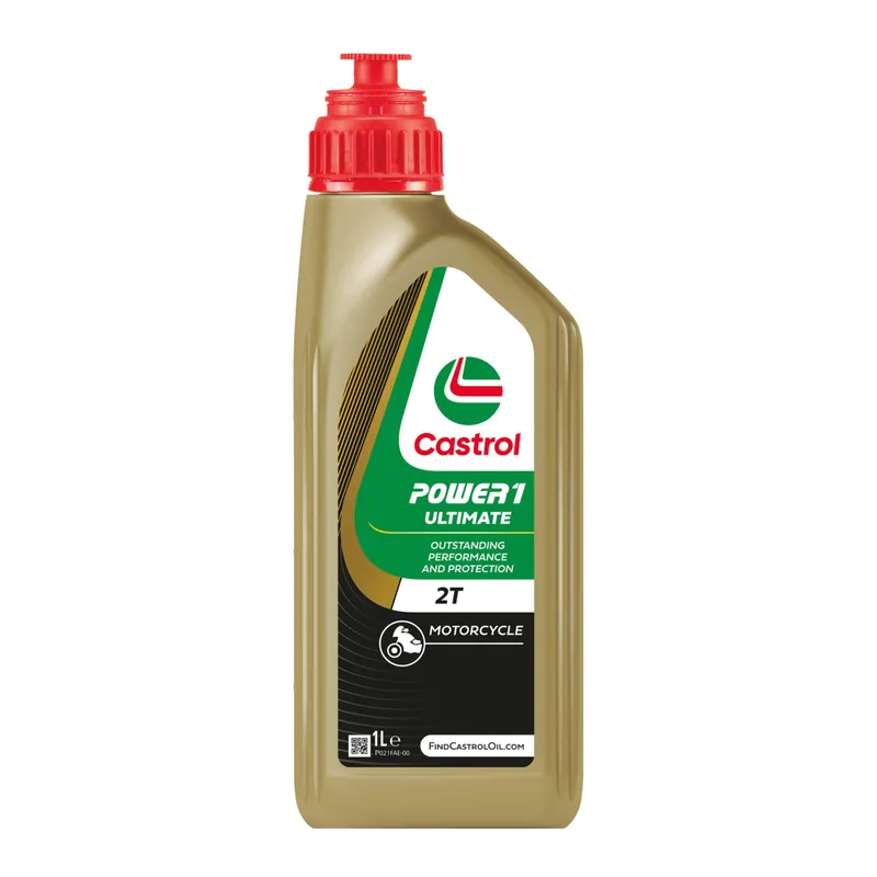 Rabatt Castrol Motoröl POWER1 ULTIMATE 2-Takt teilsynthetisch 1L für Motorräder