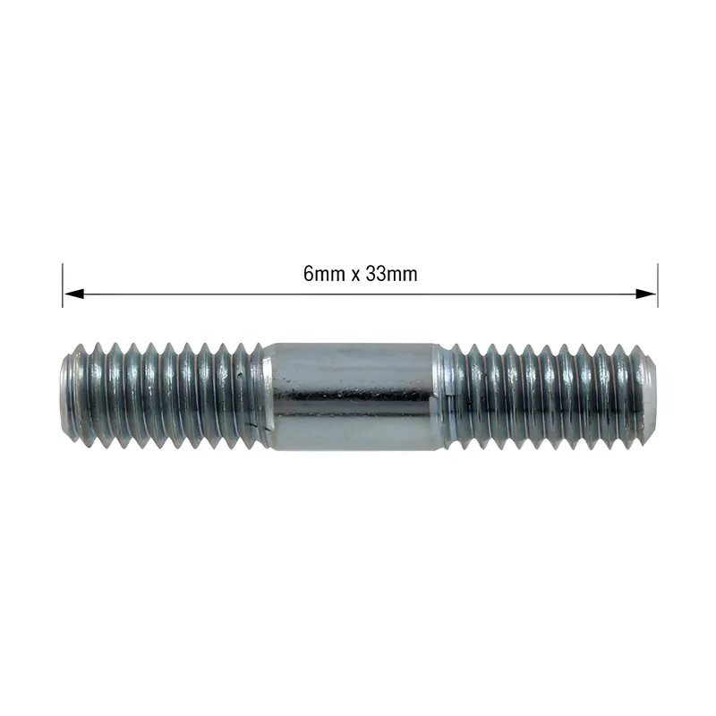 Abverkauf Auslassstehbolzen M6x33 für Peugeot / Kymco / Honda 50