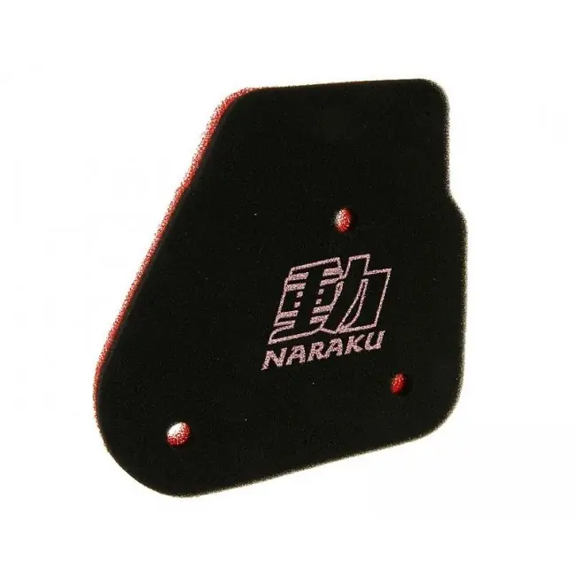 Luftfiltereinsatz Naraku Double Layer für Minarelli liegend Nur Für Kurze Zeit