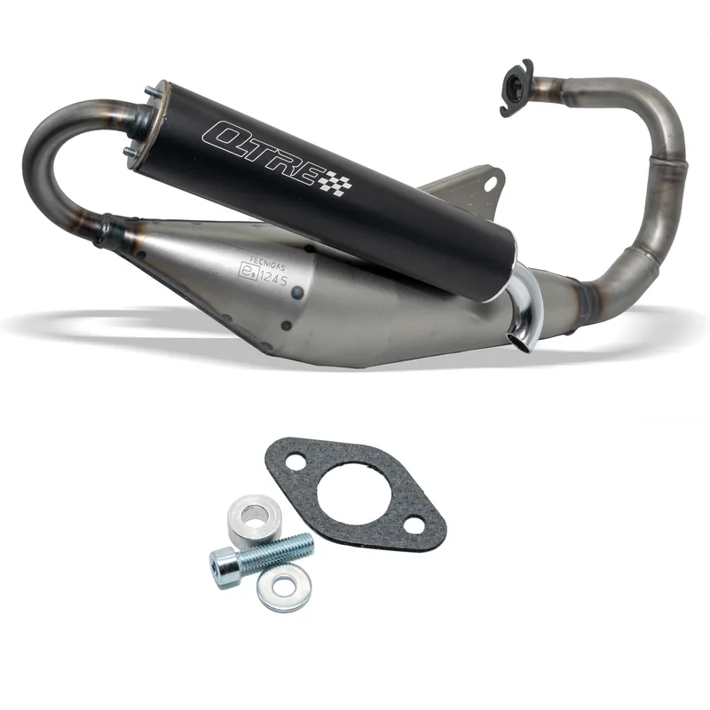 Expressversand Auspuff Tecnigas Q-TRE mit Zulassung für Peugeot stehend