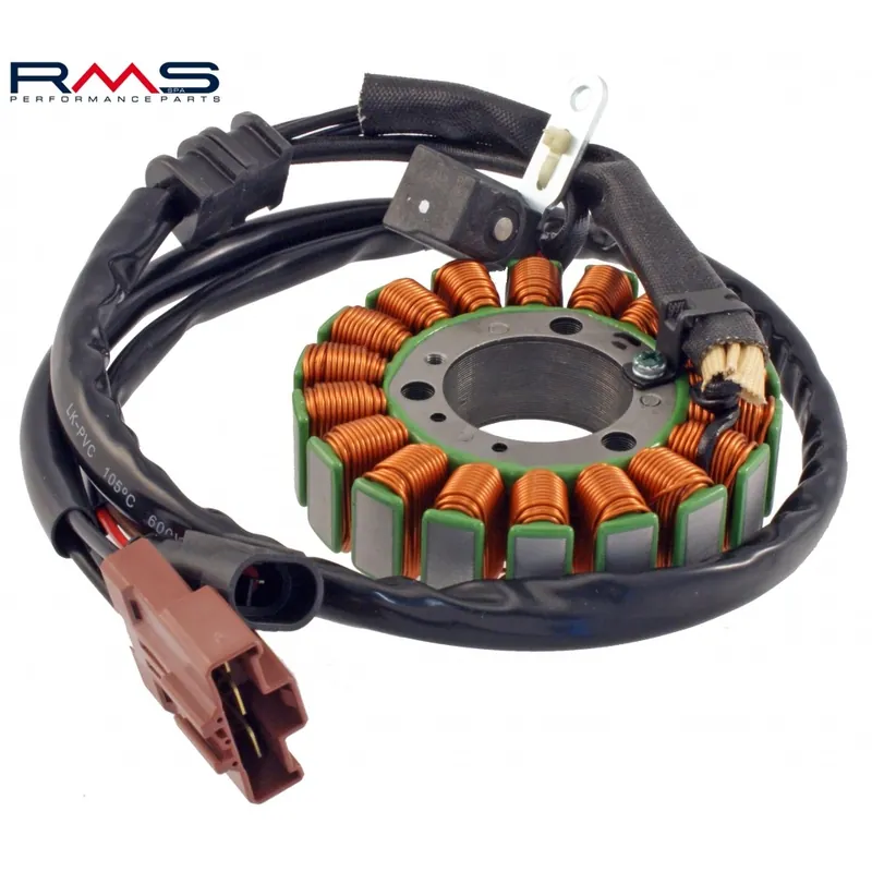 Bestseller Lichtmaschine / Ankerplatte für Piaggio 400 & 500 4T Master - 2 Kombistecker! - RMS