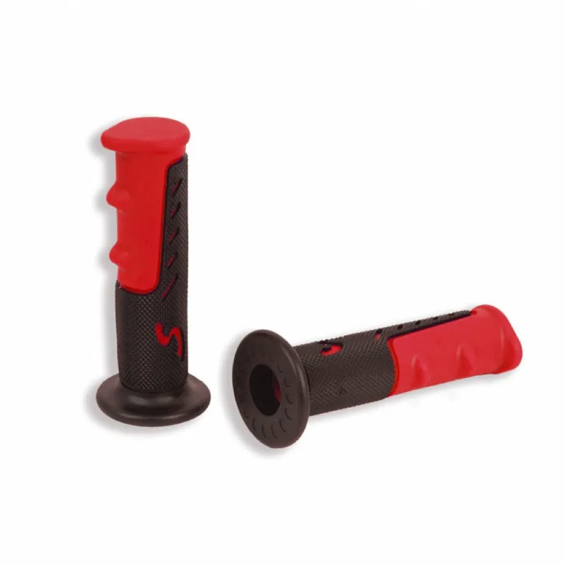 Abverkauf Lenkergriffe / Griffe - Pro Style - schwarz / rot